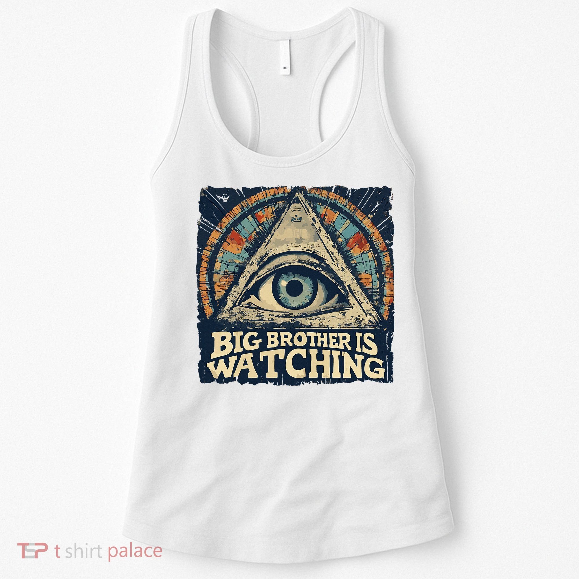 Make 1984 Fiction Again Big Brother Is Watching You Women's Tank Top