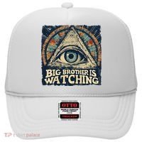 Make 1984 Fiction Again Big Brother Is Watching You Hat thumb 0
