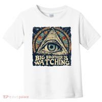 Make 1984 Fiction Again Big Brother Is Watching You Toddler T-Shirt thumb 0