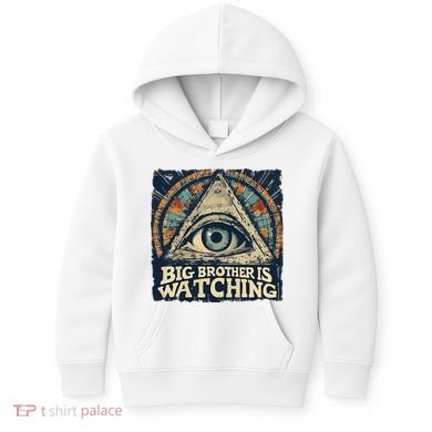 Make 1984 Fiction Again Big Brother Is Watching You Kids Hoodie