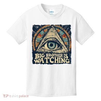 Make 1984 Fiction Again Big Brother Is Watching You Kids T-Shirt