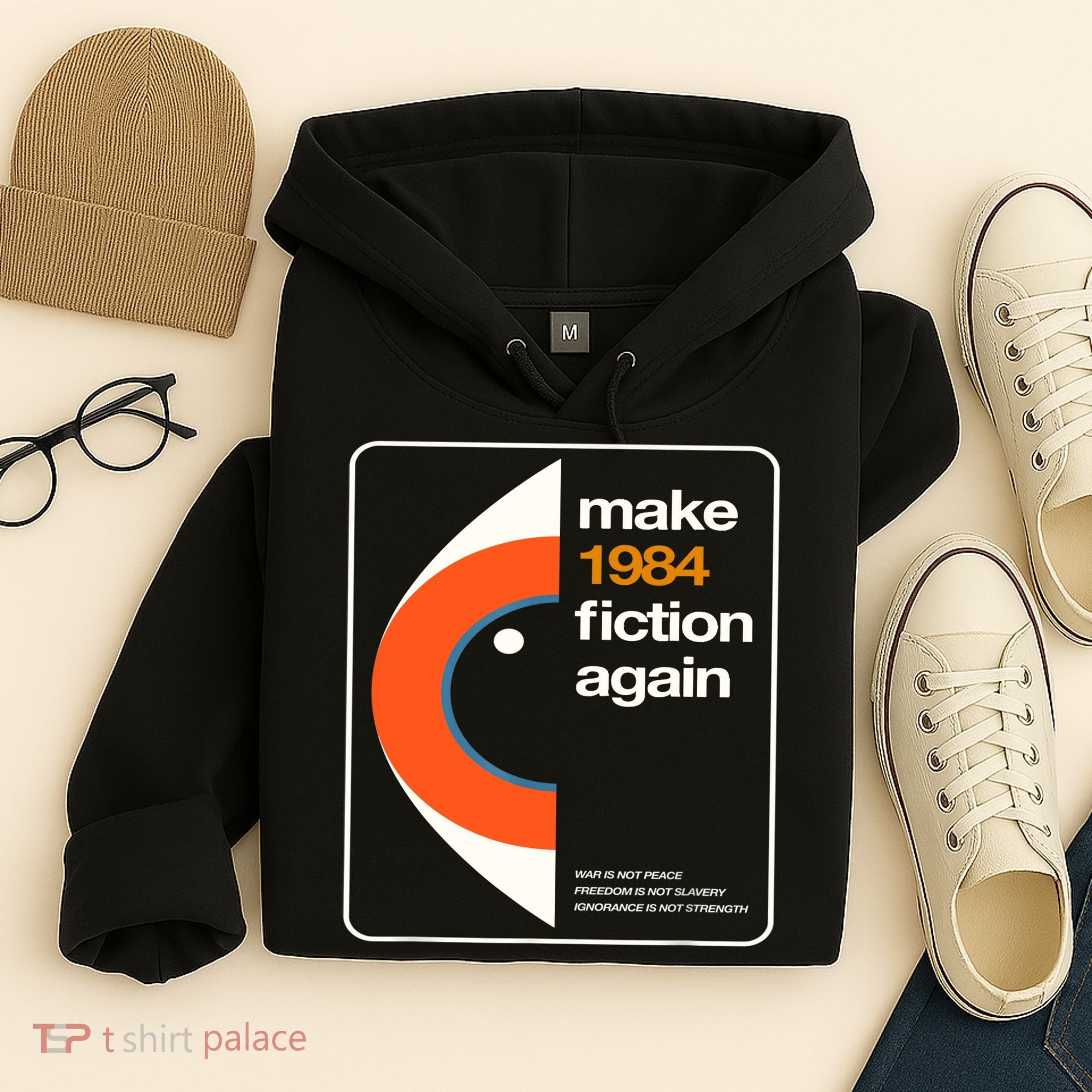 Make 1984 Fiction Again Hoodie