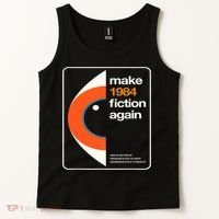 Make 1984 Fiction Again Tank Top thumb 2