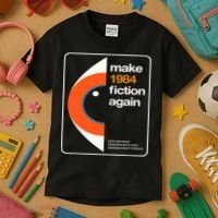 Make 1984 Fiction Again Kids T-Shirt thumb 3