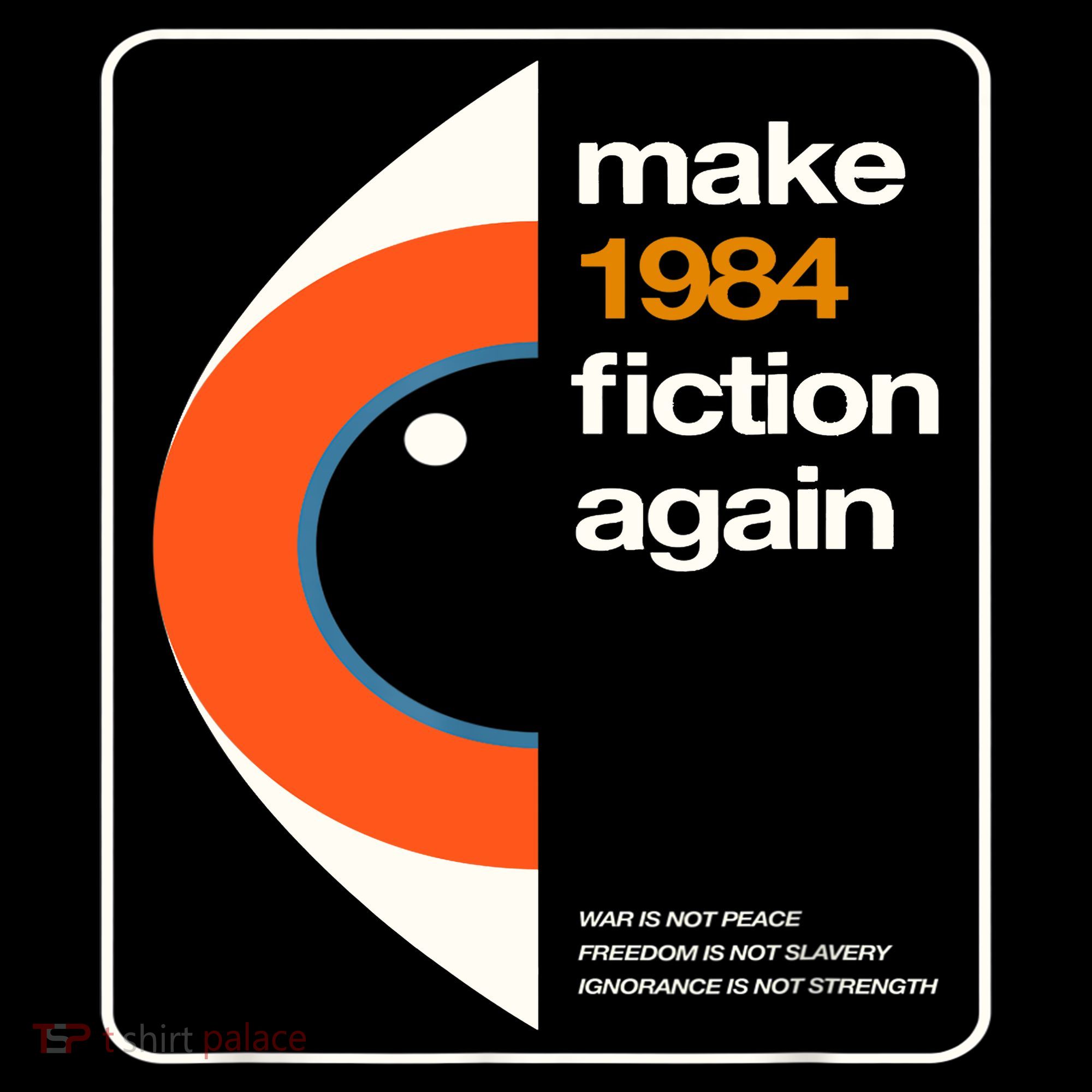 Make 1984 Fiction Again Tote Bag