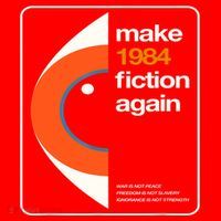 Make 1984 Fiction Again Santa Hat thumb 1