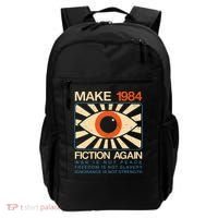 Make 1984 Fiction Again Dystopian Backpack thumb 0