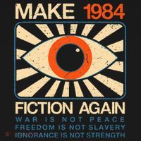 Make 1984 Fiction Again Dystopian Pajama Set thumb 2