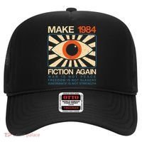 Make 1984 Fiction Again Dystopian Hat thumb 0