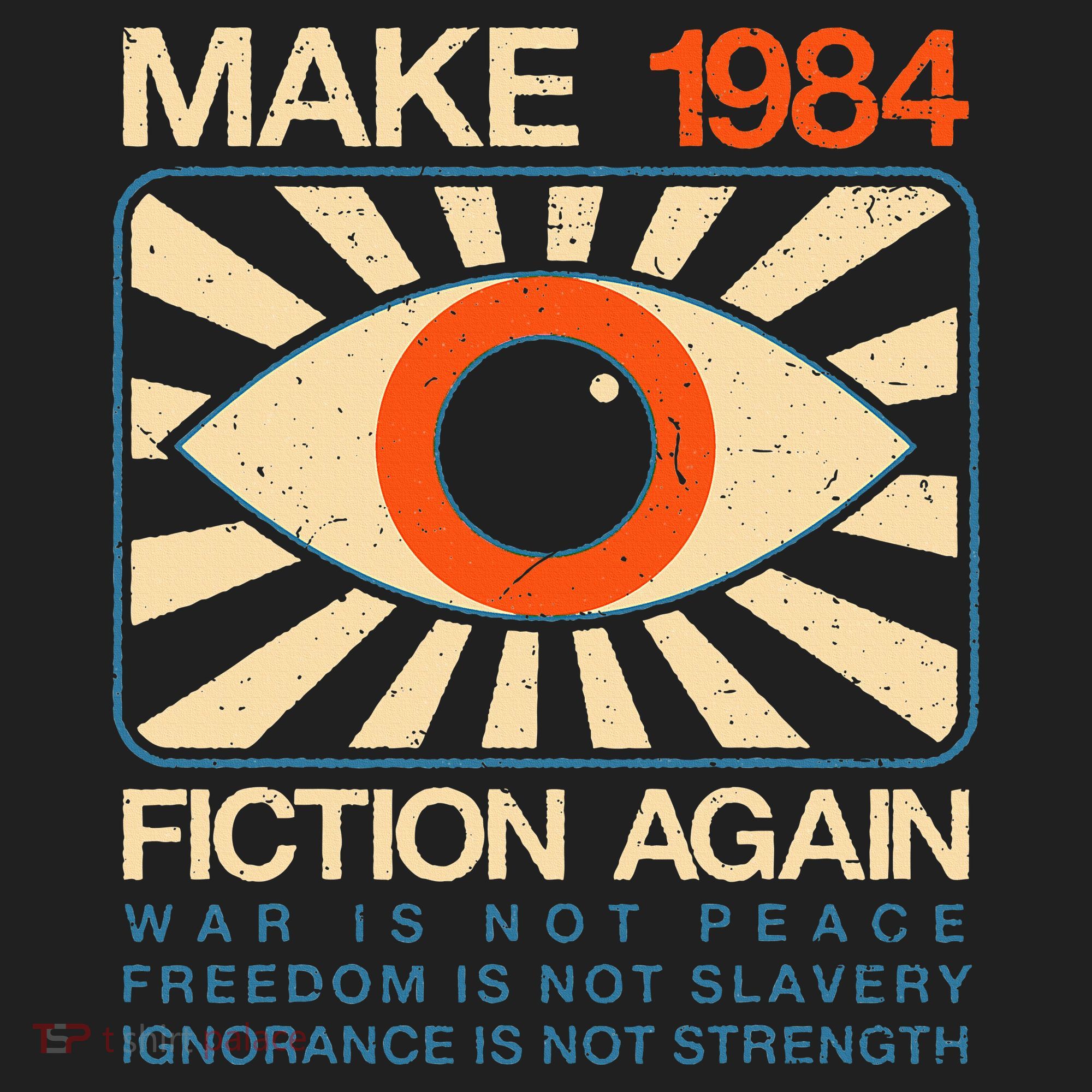 Make 1984 Fiction Again Dystopian Hat