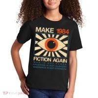 Make 1984 Fiction Again Dystopian Kids T-Shirt thumb 2