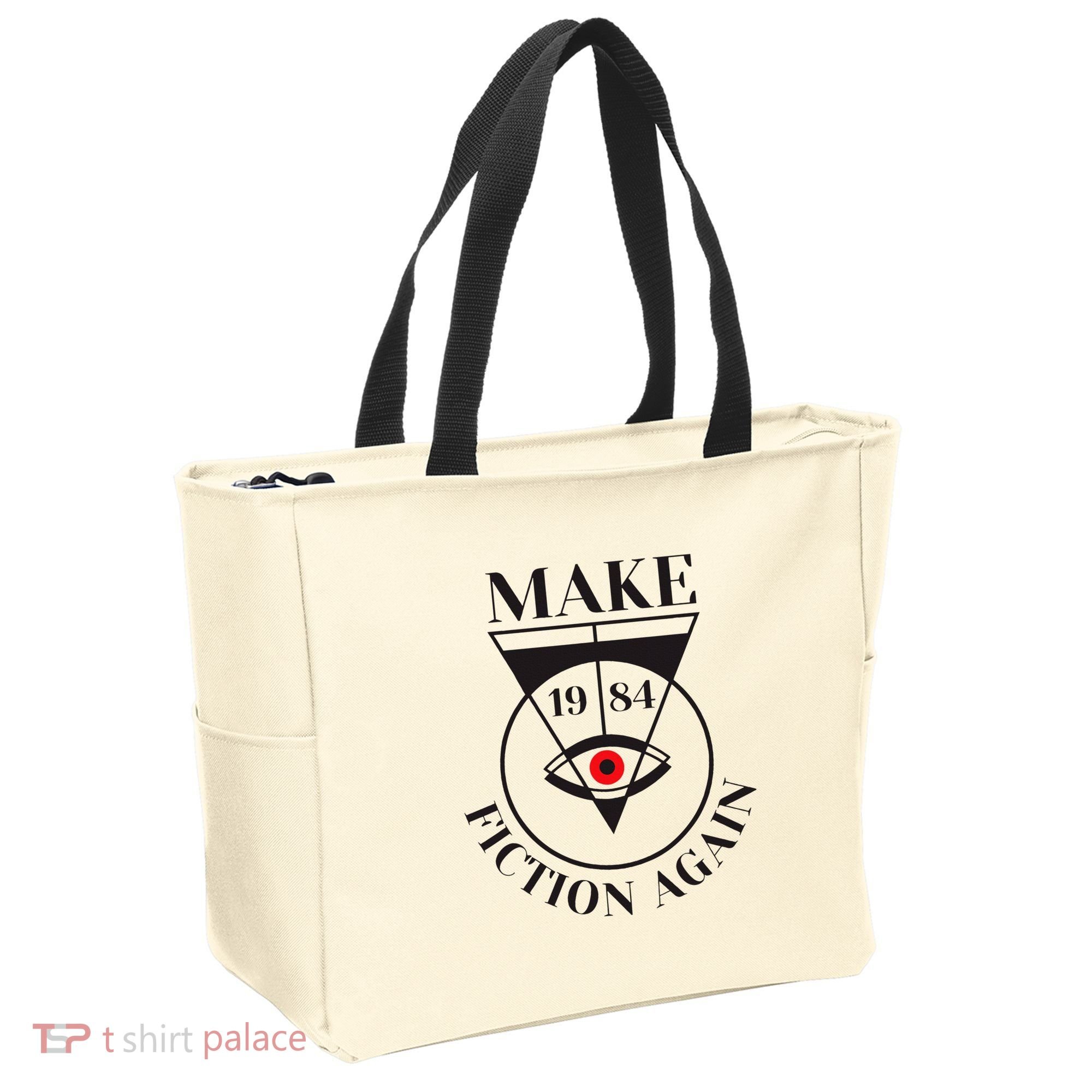 Make 1984 Fiction Again Anti Communism Freedom Tote Bag