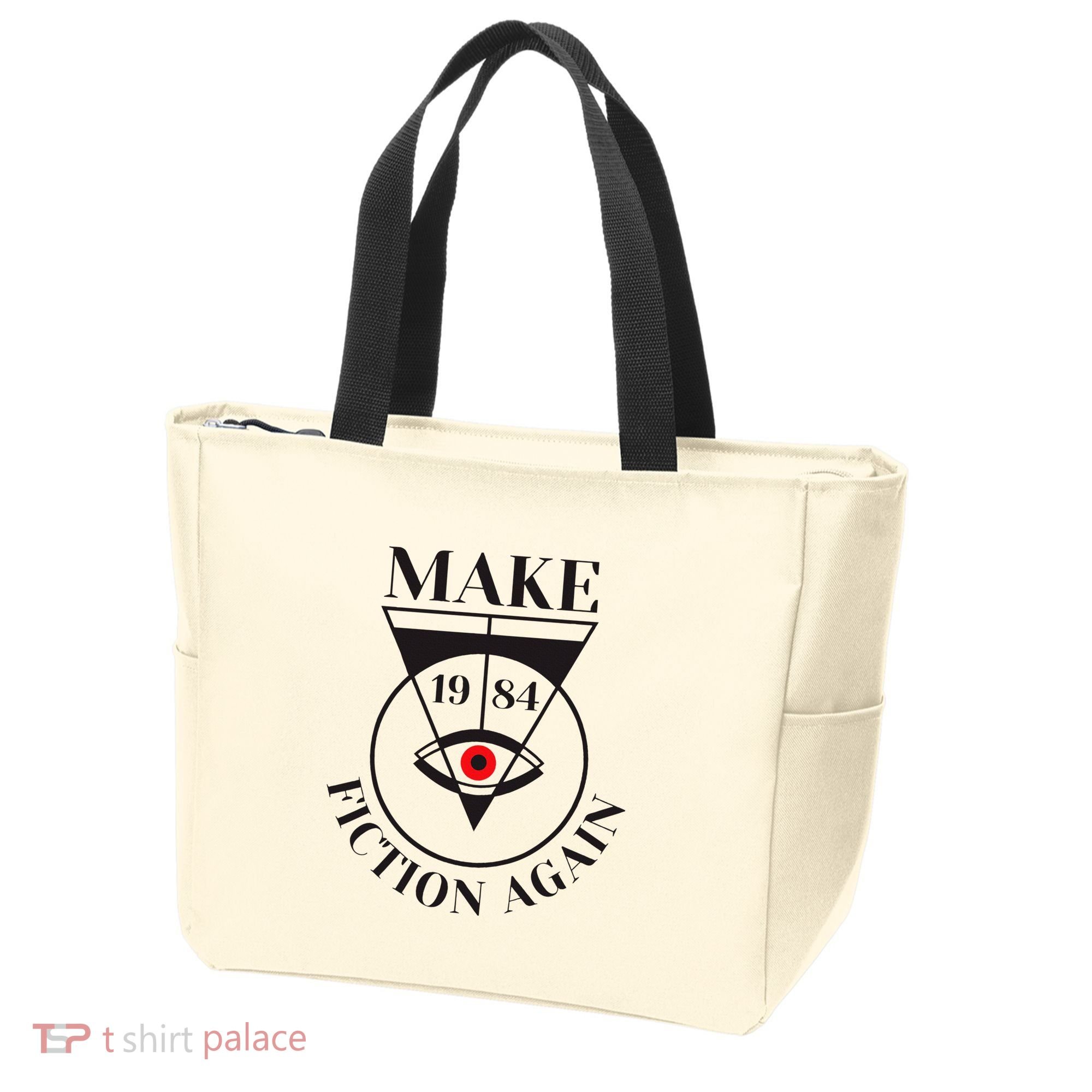 Make 1984 Fiction Again Anti Communism Freedom Tote Bag