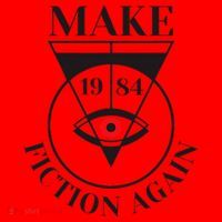 Make 1984 Fiction Again Anti Communism Freedom Santa Hat thumb 1