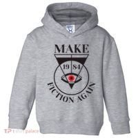 Make 1984 Fiction Again Anti Communism Freedom Toddler Hoodie thumb 0