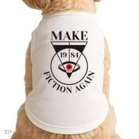 Make 1984 Fiction Again Anti Communism Freedom Doggie Tank thumb 0