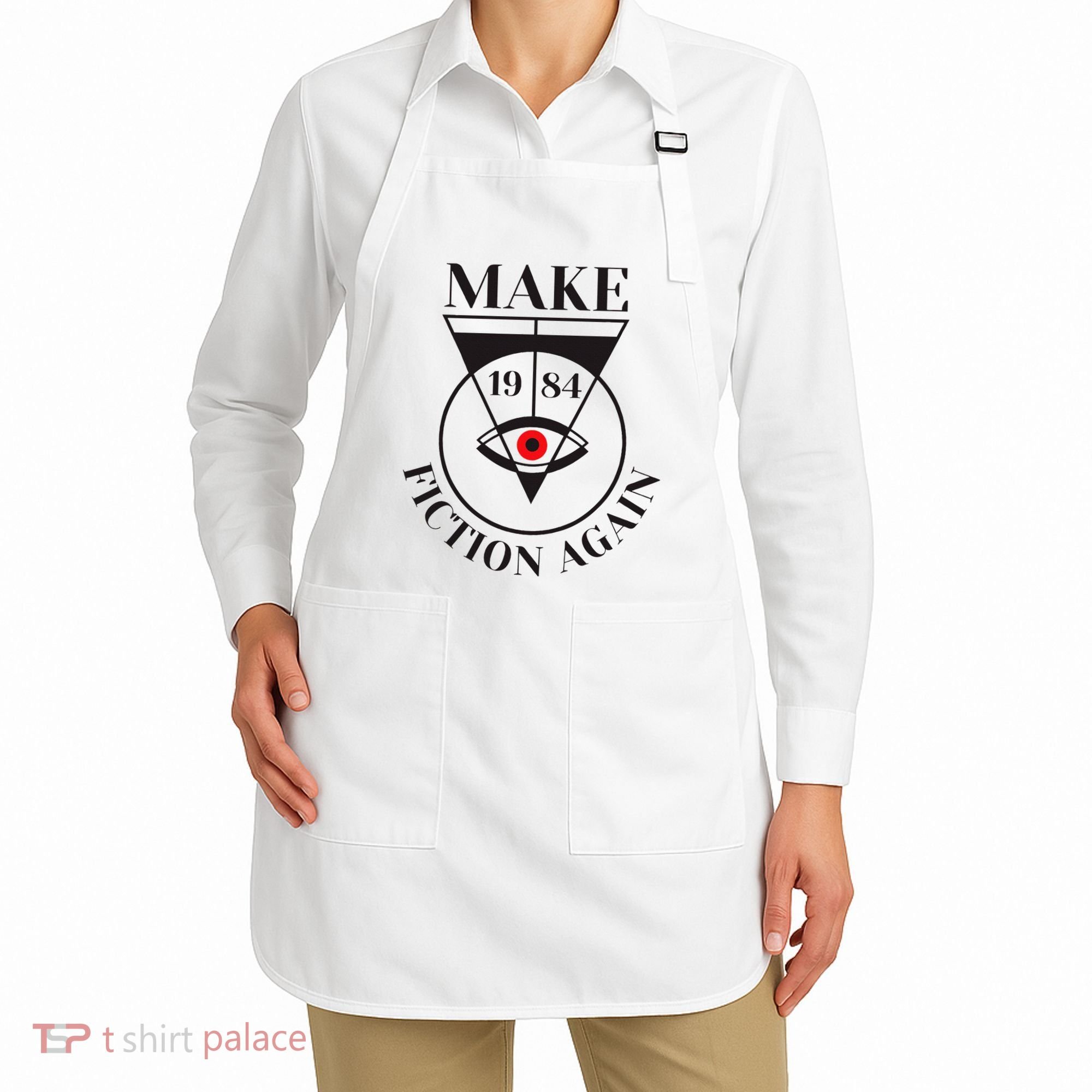 Make 1984 Fiction Again Anti Communism Freedom Apron