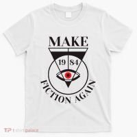 Make 1984 Fiction Again Anti Communism Freedom T-Shirt thumb 0