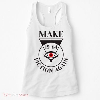 Make 1984 Fiction Again Anti Communism Freedom Women's Tank Top