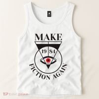 Make 1984 Fiction Again Anti Communism Freedom Tank Top thumb 2
