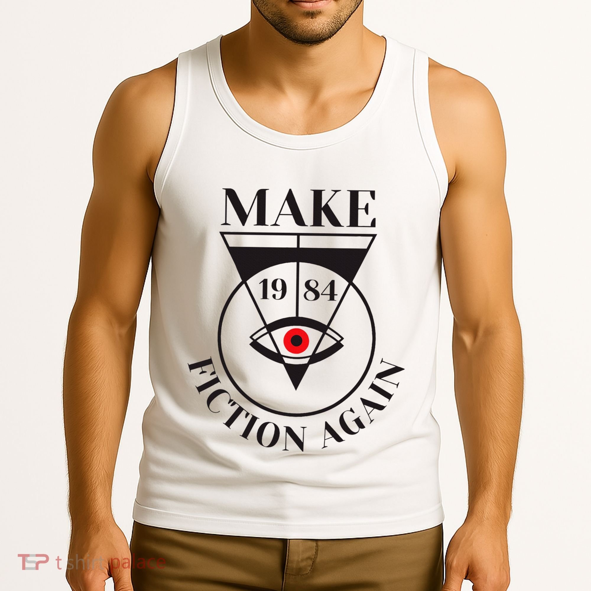 Make 1984 Fiction Again Anti Communism Freedom Tank Top