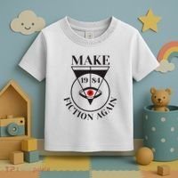 Make 1984 Fiction Again Anti Communism Freedom Toddler T-Shirt thumb 3