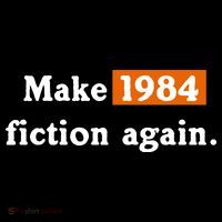 Make 1984 Fiction Again Ornament thumb 1