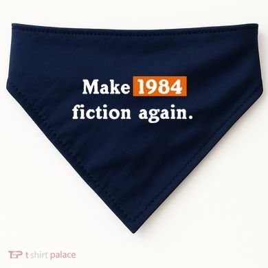 Make 1984 Fiction Again USA-Made Doggie Bandana