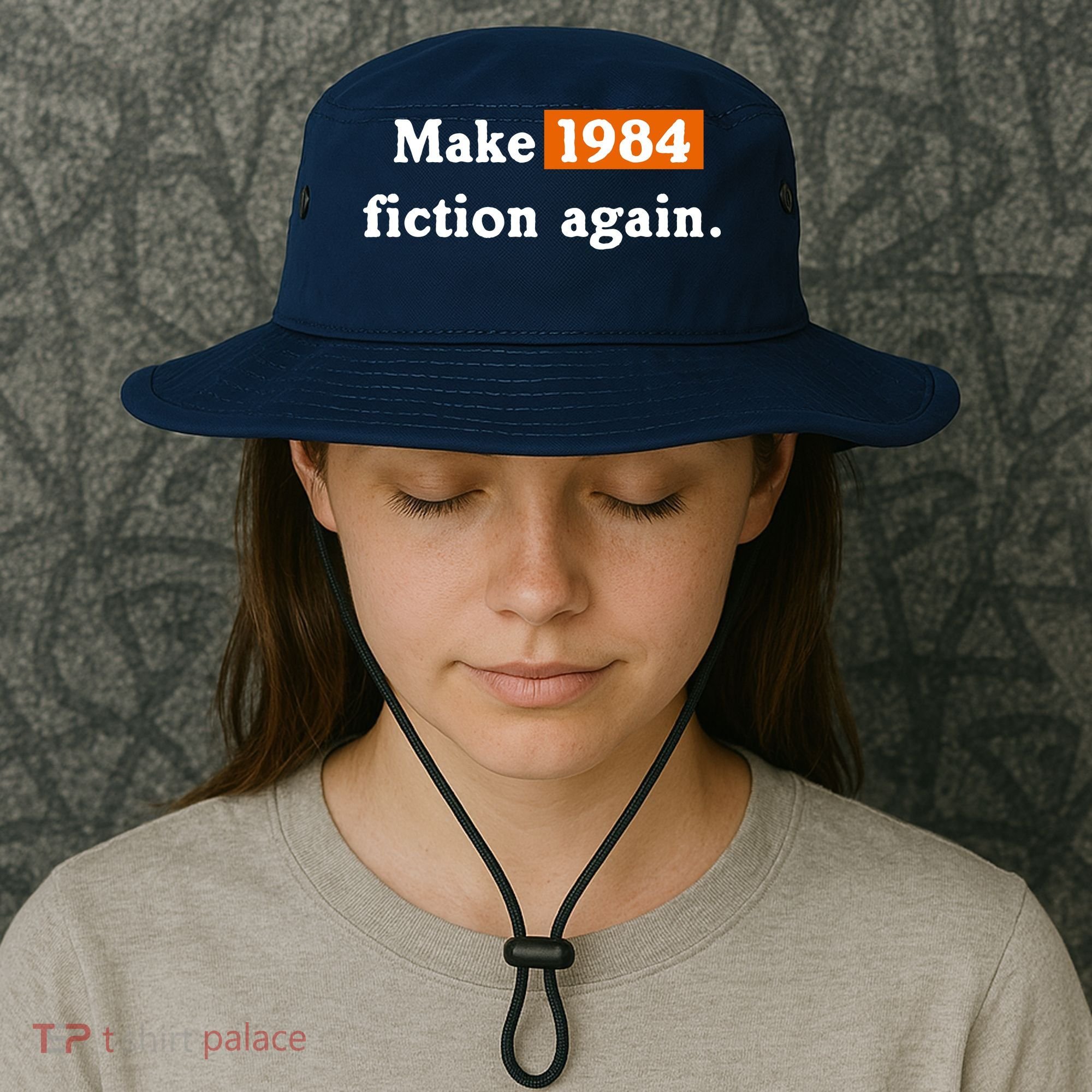 Make 1984 Fiction Again Bucket Hat