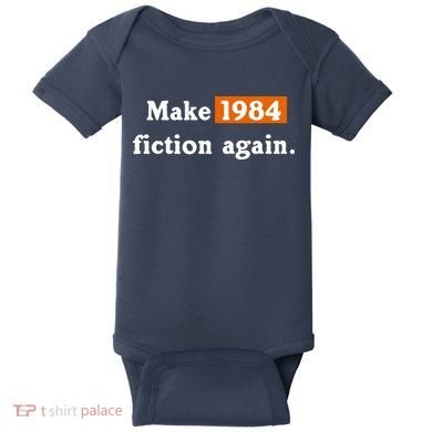 Make 1984 Fiction Again Baby Bodysuit