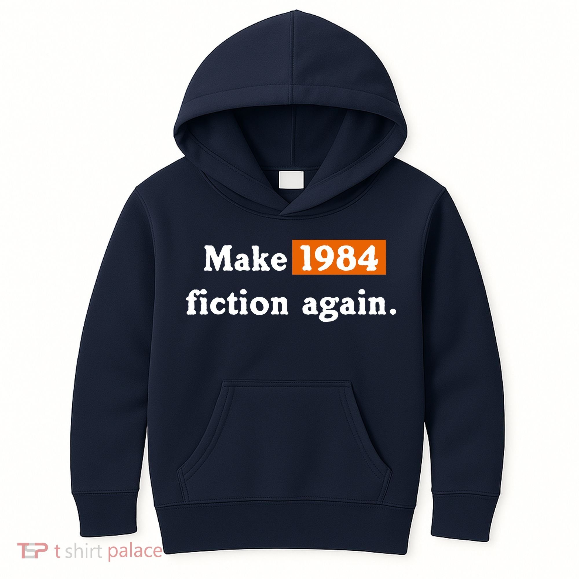 Make 1984 Fiction Again Kids Hoodie
