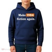 Make 1984 Fiction Again Kids Hoodie thumb 4
