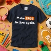 Make 1984 Fiction Again Kids T-Shirt thumb 3