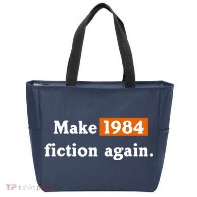 Make 1984 Fiction Again Tote Bag