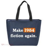 Make 1984 Fiction Again Tote Bag thumb 0