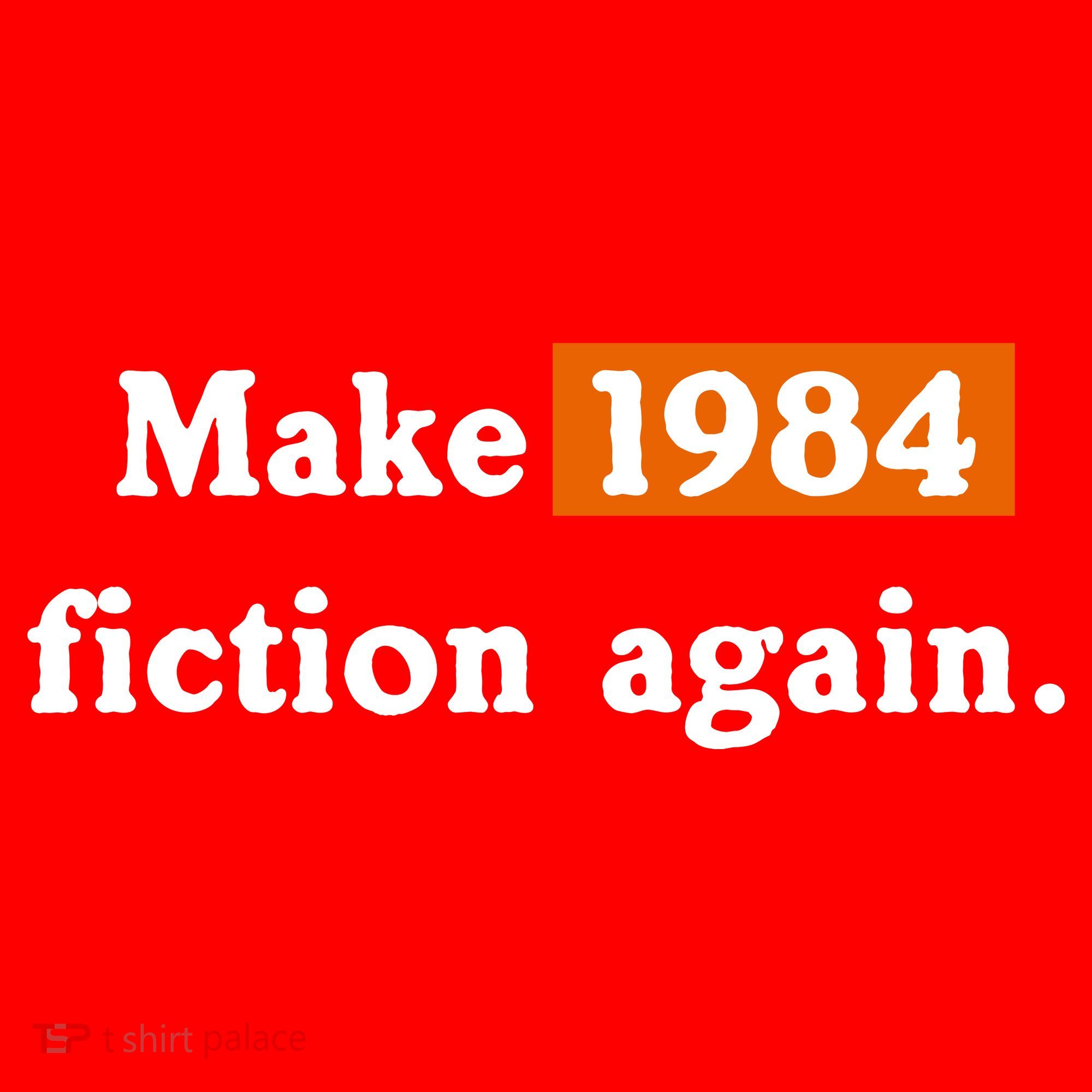 Make 1984 Fiction Again Santa Hat
