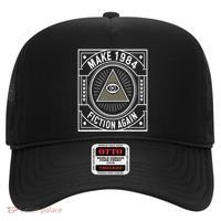 Make 1984 Fiction Again Allseeing Eye Dystopian Hat thumb 0