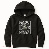 Make 1984 Fiction Again Allseeing Eye Dystopian Kids Hoodie thumb 0