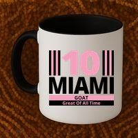 Miami 10 Goat Great Of All Time Coffee Mug thumb 2