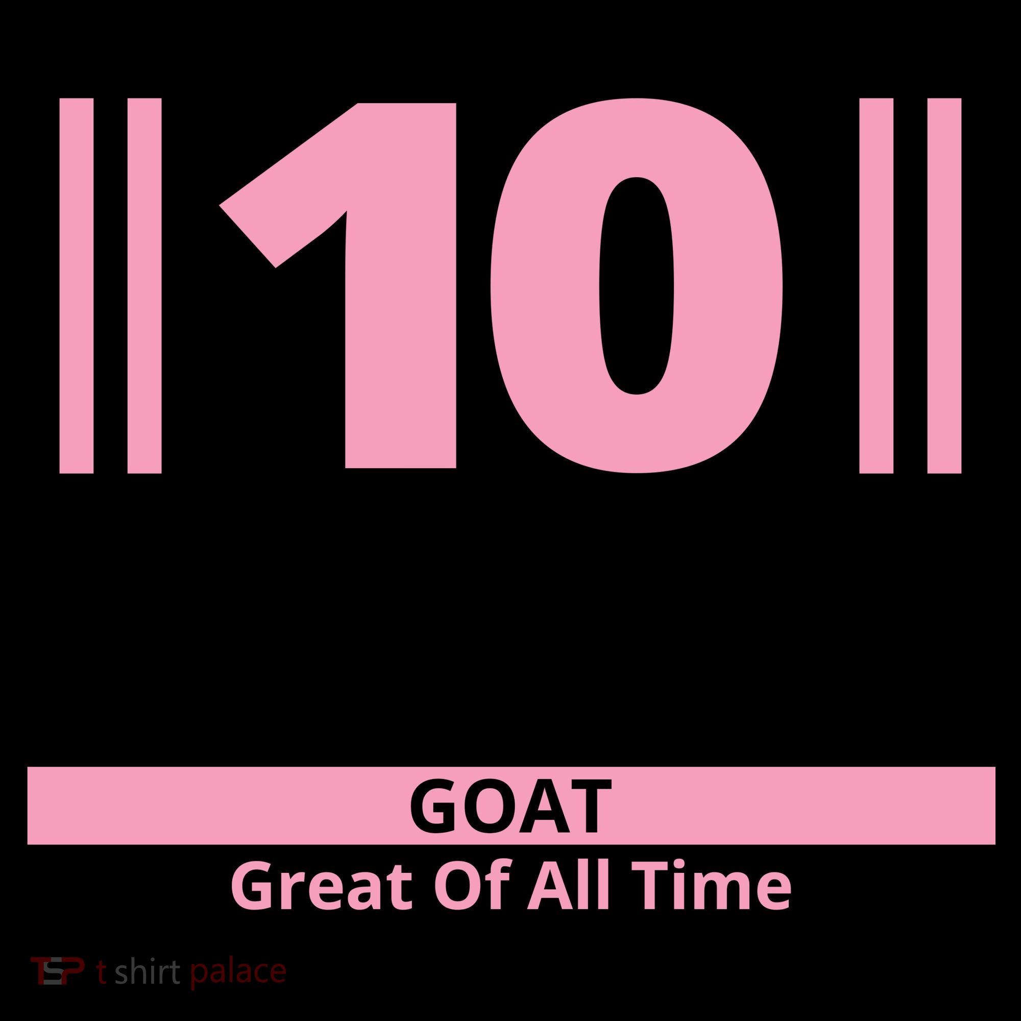 Miami 10 Goat Great Of All Time Coffee Mug