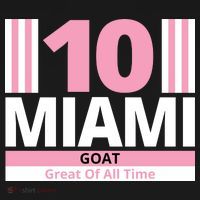 Miami 10 Goat Great Of All Time Women's Hoodie thumb 2