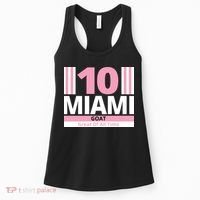 Miami 10 Goat Great Of All Time Women's Tank Top thumb 0