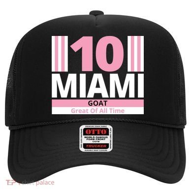 Miami 10 Goat Great Of All Time Hat