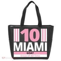Miami 10 Goat Great Of All Time Tote Bag thumb 0