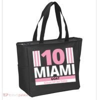 Miami 10 Goat Great Of All Time Tote Bag thumb 2