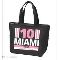 Miami 10 Goat Great Of All Time Tote Bag thumb 3