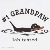 Men 1 Grandpaw Lab Tested Pun Labrador Retriever Grandpa Polo thumb 3