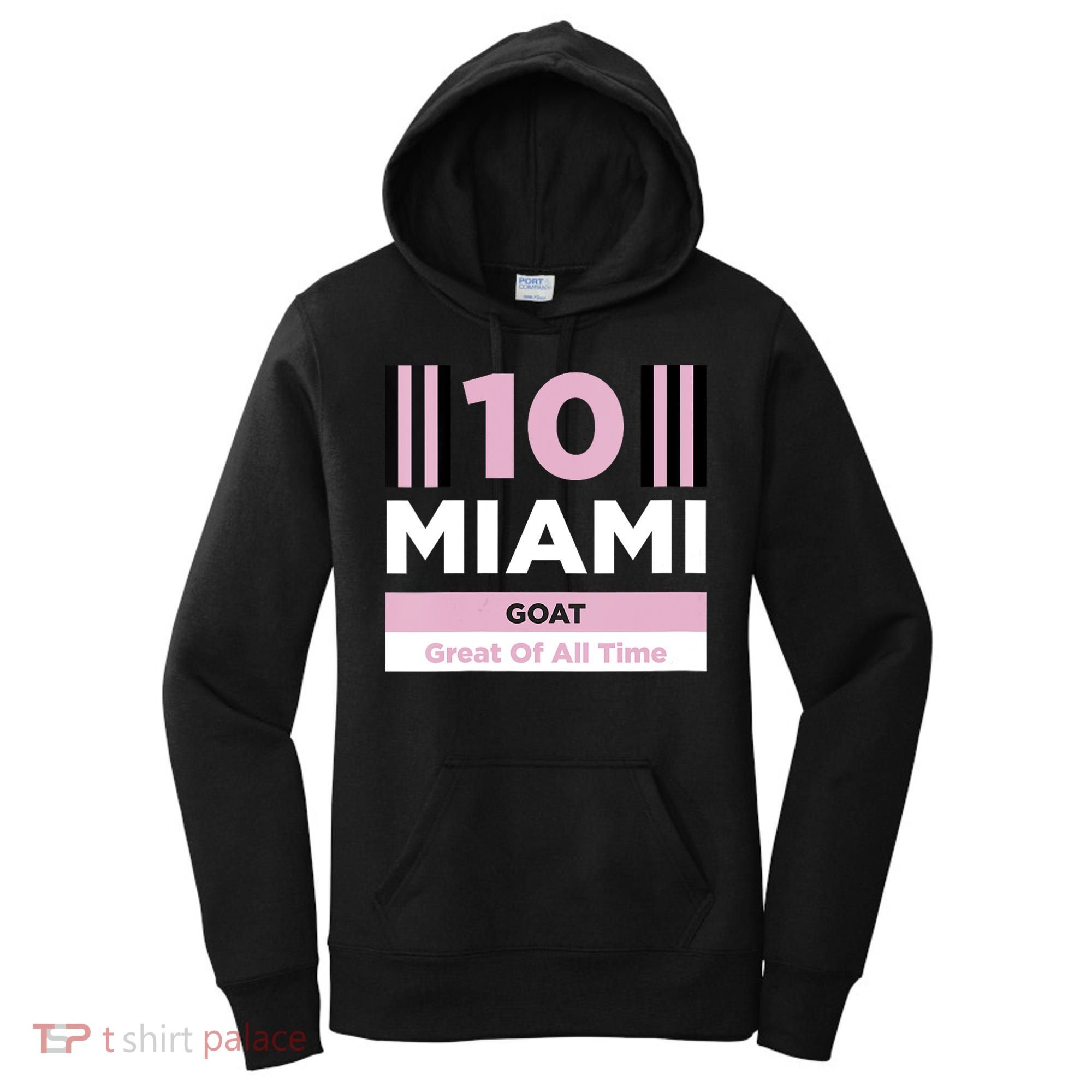 Miami 10 GOAT Women's Hoodie