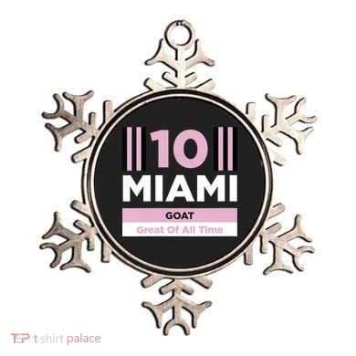 Miami 10 GOAT Ornament