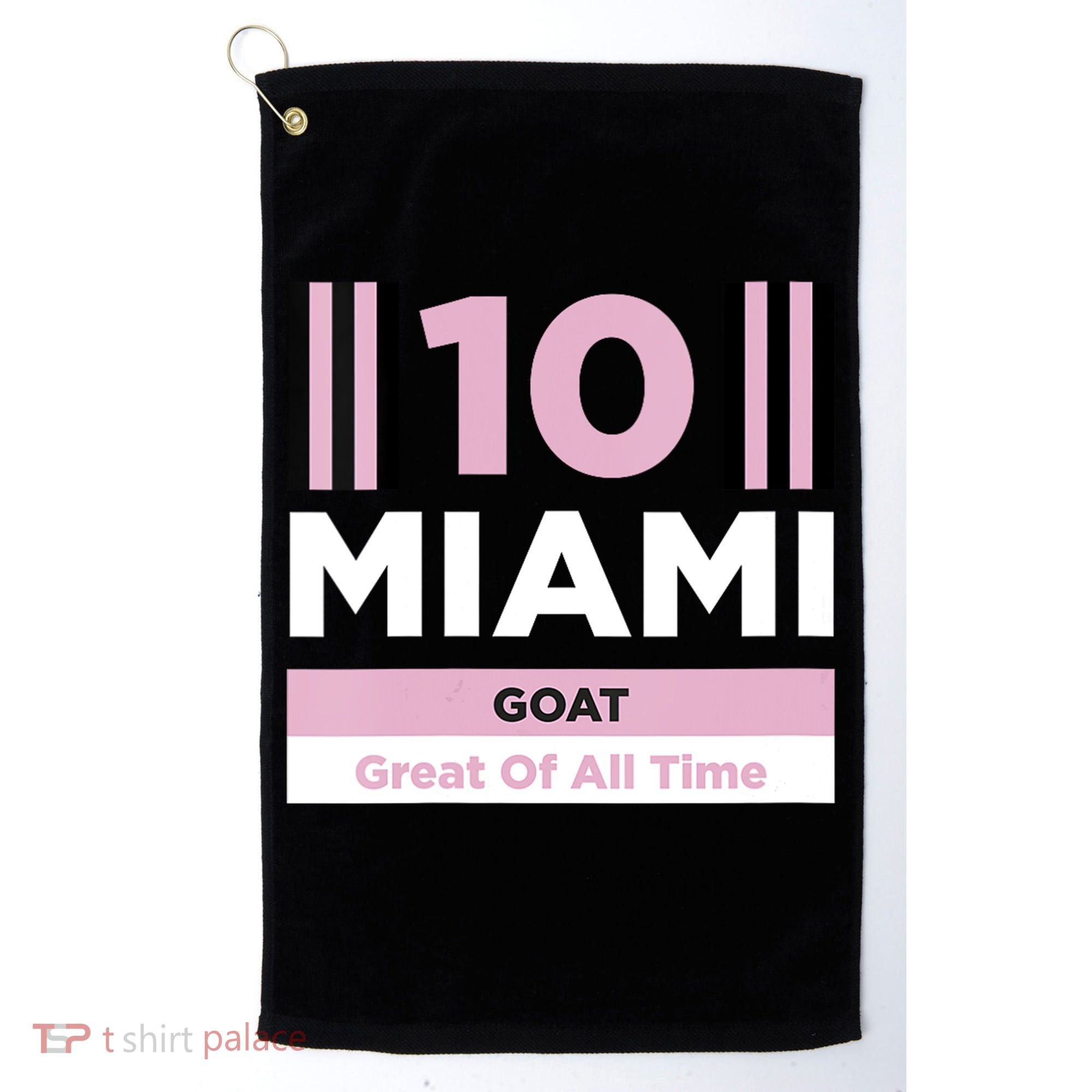 Miami 10 GOAT Golf Towel